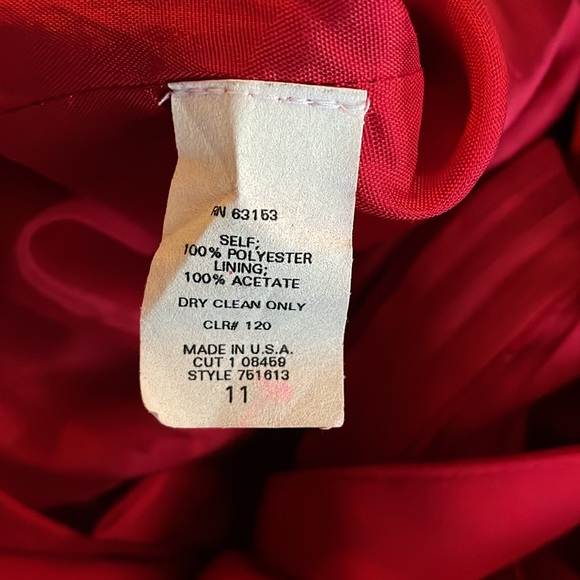 RAMPAGE Strappy Vintage 90s Pin Up Baby Doll Skater Tuxedo Mini Skirt Dress Y2K - Picture 11 of 12